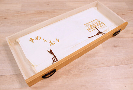 開梱設置無料]【大川家具】≪受注生産≫浅引き着物タンス 105cm幅8段