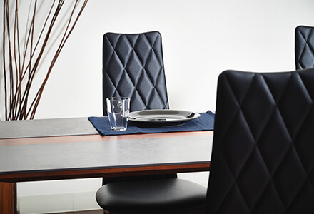 開梱設置無料]【大川家具】ダイニングテーブル5点セット 4人掛け 165cm