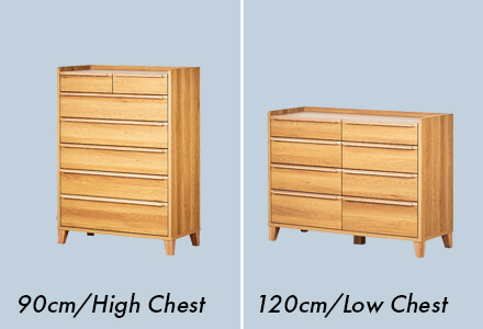 大川家具】ローチェスト 120cm幅 レガーロ ウォールナット/レッド